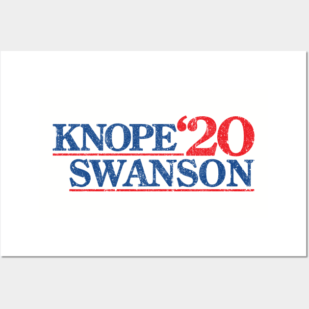 Knope Swanson 2020 Wall Art by huckblade